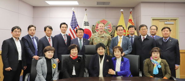 캠프 험프리 안보현장 견학