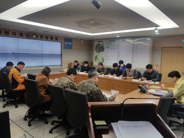 겨울철 자연재난 사전대비 민·관·군 협조체계 구축을 위한 간담회