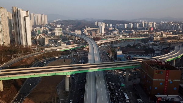 국도42호선 대체 용인 자동차전용도로 전경