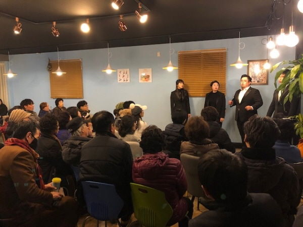 도자기와 함께, 소소한 음악회