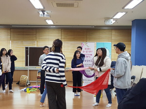 치료심리극 운영 모습