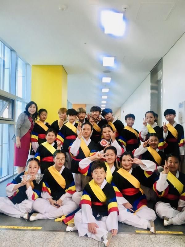 광주 도곡초 사물놀이반 ‘가온소리’사물놀이로 꿈과 끼를 길러요