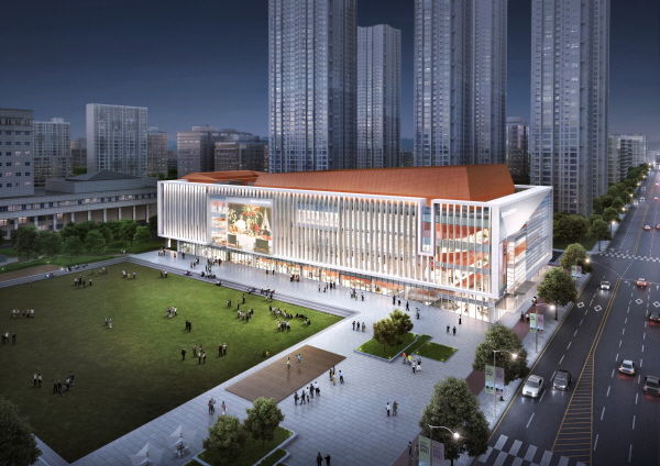 부천문화예술회관 조감도