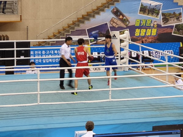 광주시청 복싱팀이 ‘제14회 전국실업복싱선수권대회’에서 2개 체급에서 입상하는 성과를 올렸다.