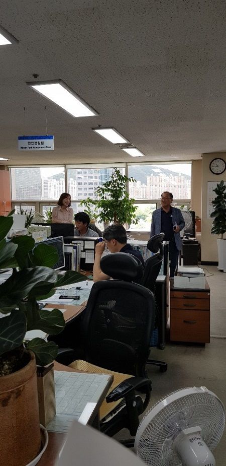 1회용품 사용안하기 부서지도(만안구청)