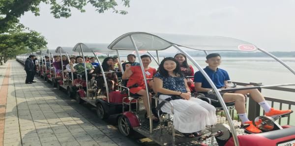 몽골국립대학교 연수단 의왕시 방문(레일바이크 체험)