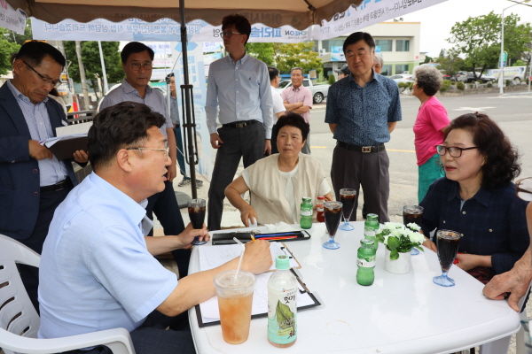 엄태준 이천시장, 모가면에서 현답시장실 운영