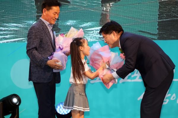 한 대희 시장 취임 1주년 기념식 및 토크콘서트 현장
