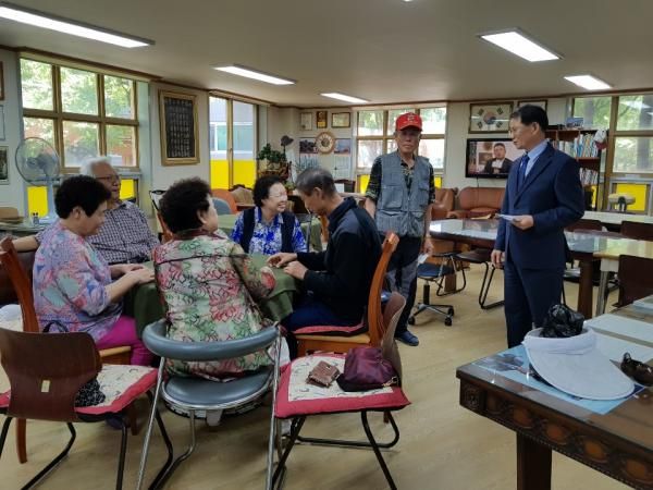 장기본동, 혹서기 대비 경로당 현장점검 실시