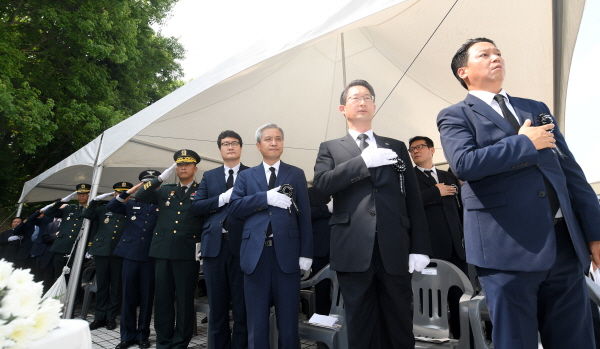 오산시, 유엔초전기념 평화공원 개장 앞둔 죽미령에서 69회 유엔군 초전기념 및 스미스부대 추도식 개최