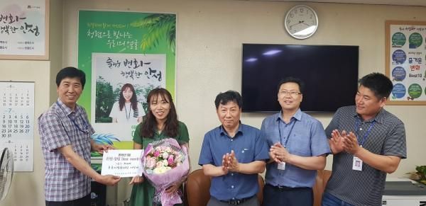 안성시 회계과, 부서 내 ‘청렴·친절 베스트멤버’ 선정