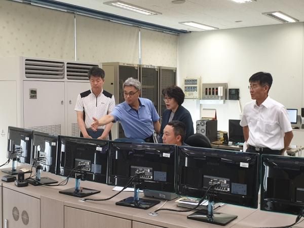 조남옥 환경국장, 생활폐기물 처리 공공시설 현장 행정 실시