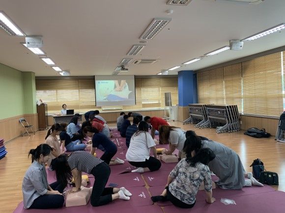 평택시, 심폐소생술 등 응급처치 교육 실시