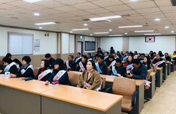 소흘읍명예사회복지공무원 ‘참벗지기’ 역량강화교육 및 복지위기가구 발굴 캠페인 실시