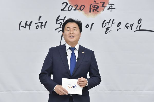 임병택 시흥시장,‘스탠딩 토크’로 언론과 새해 첫 교감
