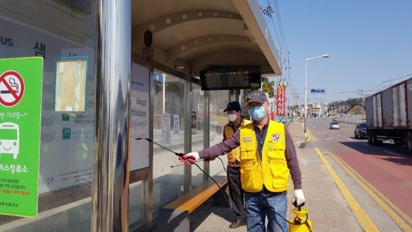 양주시 양주1동 적십자봉사회, 코로나19 방역활동 실시