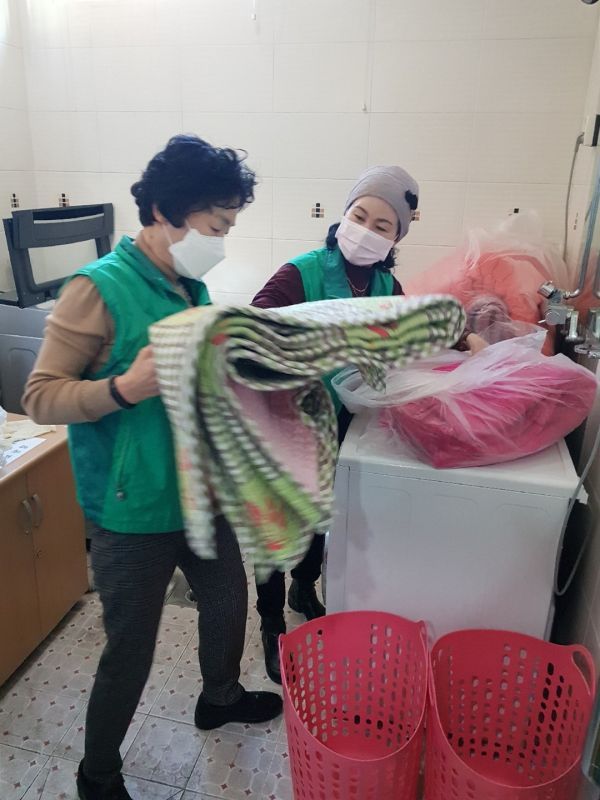 호원권역 이불세탁 서비스 실시