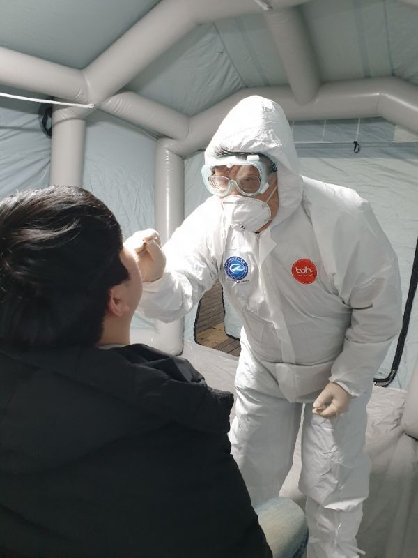 입국 무증상자 자체 특별수송 24시간 진단검사
