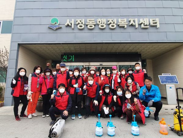 평택시 서정동 통장협의회, 꾸준한 코로나19 방역활동 실시