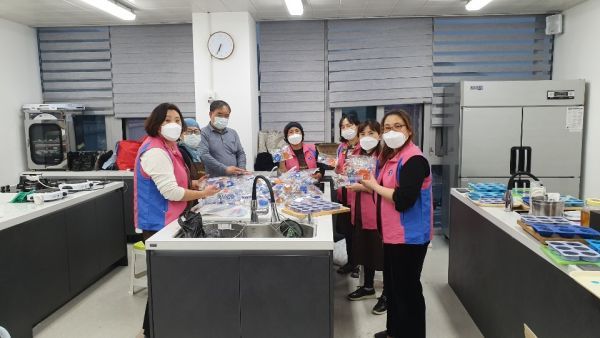 수동면 생활개선회 수제비누 1,300개 제작 기부