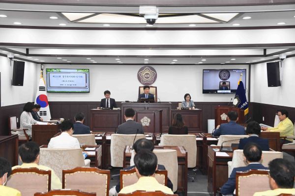 제293회 동두천시의회 임시회 폐회