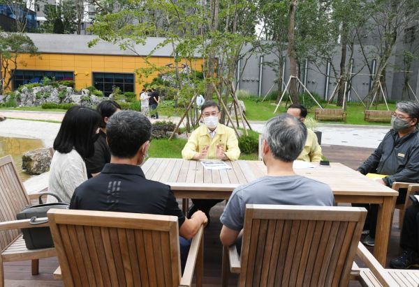 정하영 김포시장, 신규 아파트 현장 점검