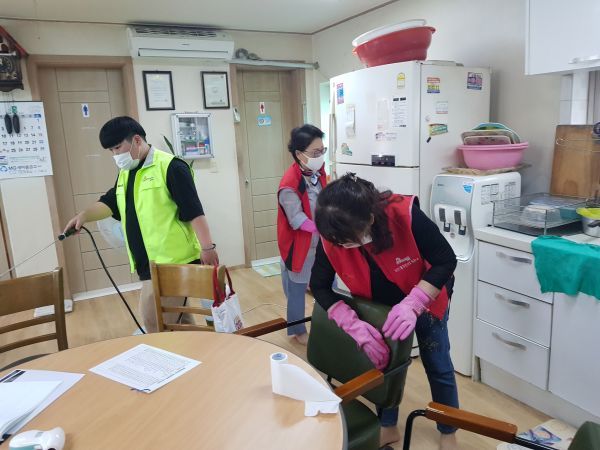 동두천시 생연1동 주민자치위원회, 코로나19 대비 방역활동 실시