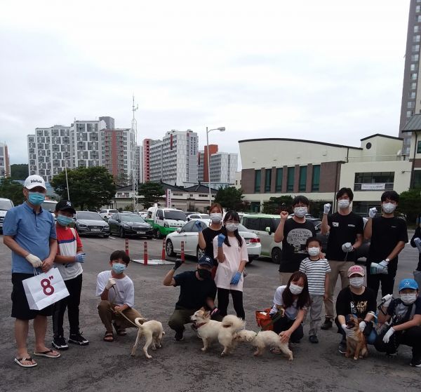 고양시, 시민 유기견 산책 체험봉사 시민에게‘호응’