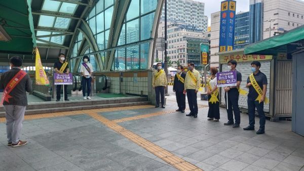 고양시 덕양구, ‘올바른 마스크 쓰기’ 홍보 캠페인 나서