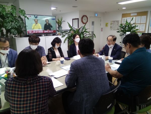 경기도의회 광명상담소, 광명시 고등부 육상지도자 처우개선을 위한 정담회