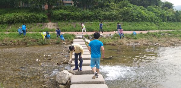 남양주시 화도읍 전역, 하천정화활동 일제히 실시