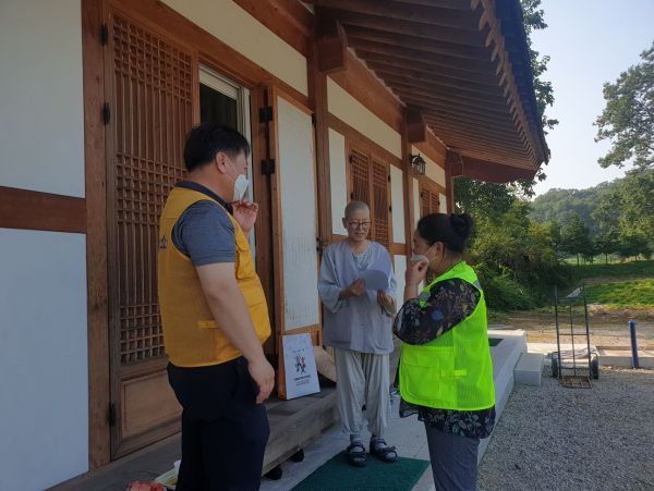 평택시 안중읍 행정복지센터 종교시설 현장점검 실시