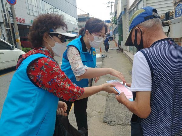 안성1동 바르게살기운동위원회, 폭염대책 캠페인 실시