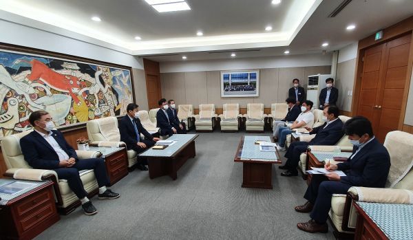 이원웅 의원, 경기도의회 장현국 의장과 포천시장 접견
