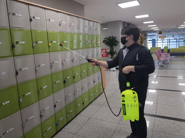 의왕도시공사, 코로나19 급속 전파 상황 종료 시까지 시설 임시휴장., 집중 방역 및 보수작업 매진