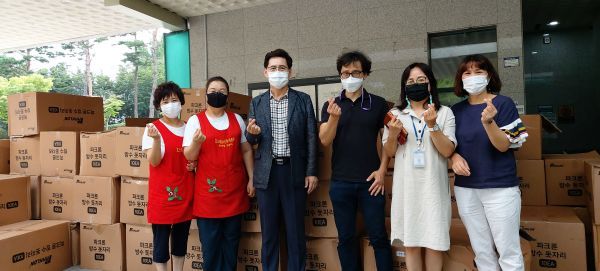 경기도 양주시지역사회보장협의체 ‘경기북부 수해피해복구 방수매트지원’ 나눔 후원 협력