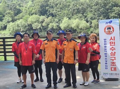 경기북부소방재난본부장 여름철 수난사고 대비 현장점검 행보