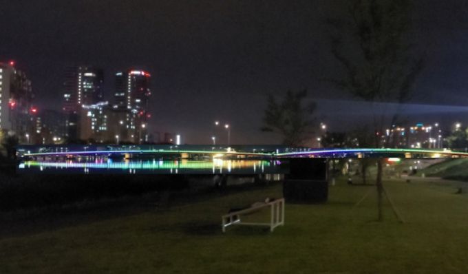 광명개교 경관조명