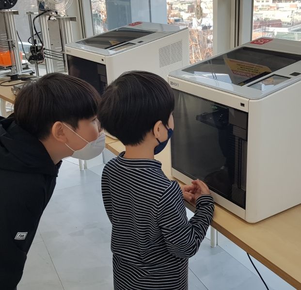 광명시 광명도서관, 2024년 메이커스페이스 겨울방학 체험교육 진행
