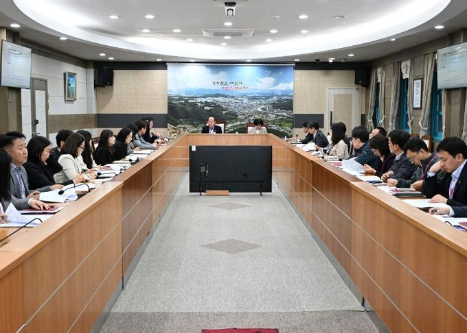 동두천시, 민선8기 공약 추진상황 보고회 개최