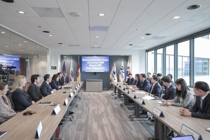 샌디에이고와 교류 협력 강화