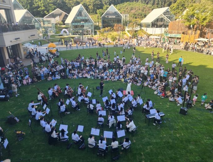 의왕시청소년수련관, 꿈누리청소년오케스트라 찾아가는 연주회 '타임캔버스' 운영