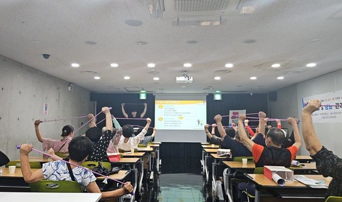 오산시 보건소 건강생활지원센터, ‘찾아가는 건강교실’운영