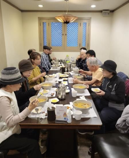 구리시 교문2동, 경로당협의회 간담회 개최