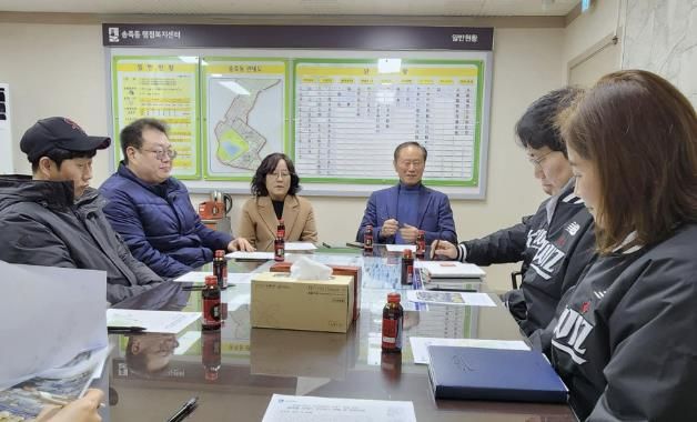 수원시 장안구 송죽동, KT위즈야구단과 무단투기 대응 간담회 개최