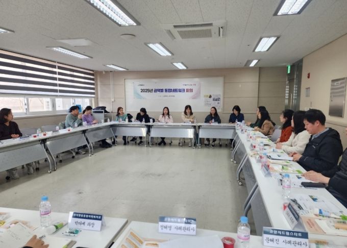 2025년 권역별 통합네트워크 회의