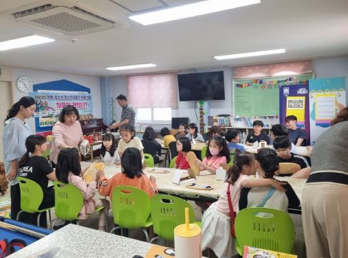 아동 청소년 정신건강증진 프로그램 운영 모습