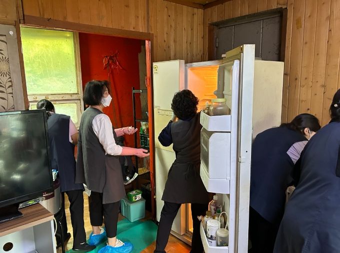 농촌 취약계층 대상 정주여건 개선 ‘정리수납 봉사활동’