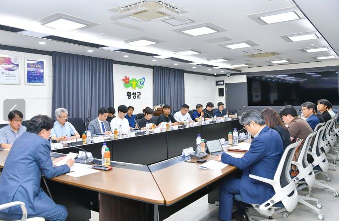 횡성 이모빌리티페스타 성공개최 위한 추진협의체 회의