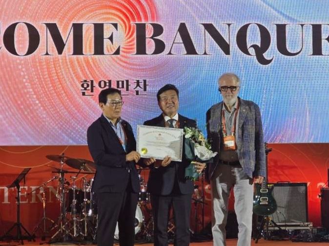 한국슬로시티 챔피언 수상 기념촬영